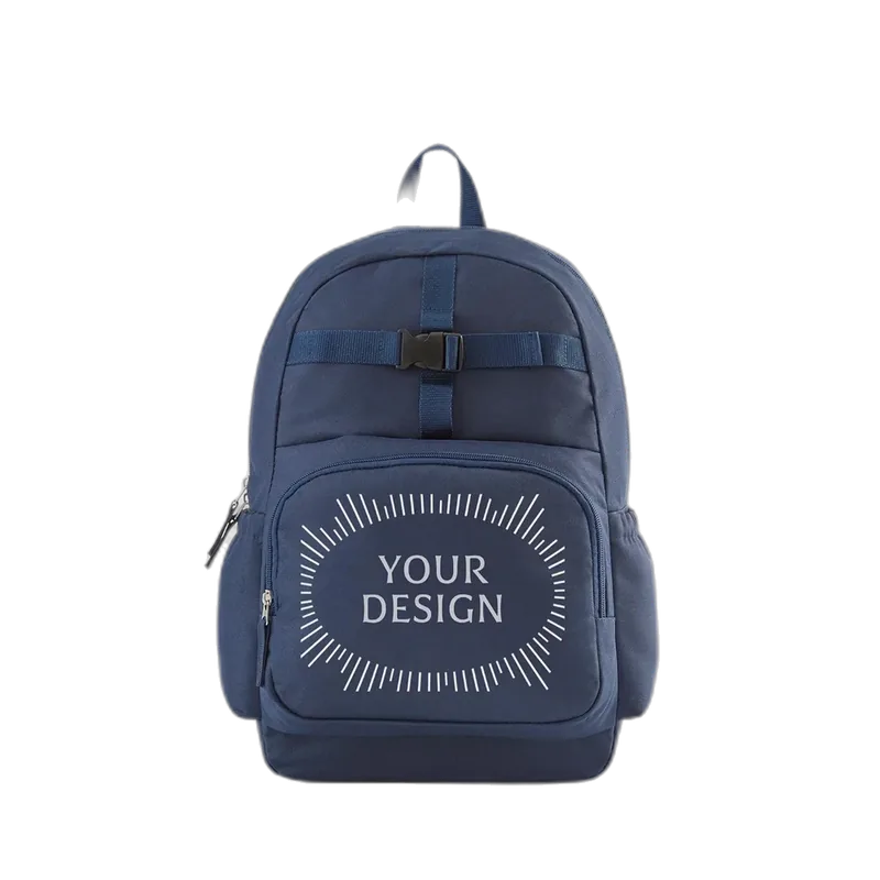 Let's Make Memories Kids Backpack for School - Personalized - PEANUTS SNOOPY Bookbag with Optional Lunch Box - Navy Blue - Too Cool